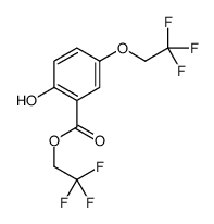 2,2,2-三氟乙基2-羟基-5-(2,2,2-三氟乙氧基)苯甲酸酯图片