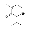 3-isopropyl-1-methylpiperazin-2-one(SALTDATA: HCl)结构式