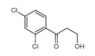 1-(2,4-dichlorophenyl)-3-hydroxypropanone结构式