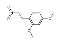 2-(2,4-dimethoxyphenyl)nitroethylene Structure
