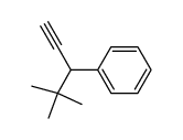 3-phenyl-4,4-dimethyl-1-pentyne结构式