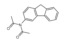 N-fluoren-3-yl-diacetamide结构式