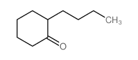 2-butylcyclohexan-1-one Structure