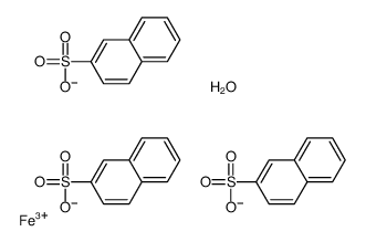 IRON(III) 2-NAPHTHALENESULFONATE HYDRATE Structure