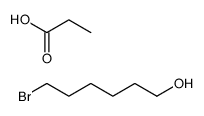 6-bromohexan-1-ol,propanoic acid Structure