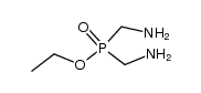 bis(aminomethyl)phosphinic acid ethyl ester结构式