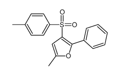 5-methyl-3-(4-methylphenyl)sulfonyl-2-phenylfuran结构式