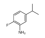 Benzenamine, 2-fluoro-5-(1-methylethyl)- (9CI)结构式