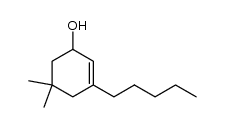 5,5-dimethyl-3-pentyl-2-cyclohexenol Structure