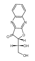 (R)-2-((R)-1,2-dihydroxy-ethyl)-furo[2,3-b]quinoxalin-3-one结构式