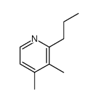 Pyridine,3,4-dimethyl-2-propyl-(9CI)结构式