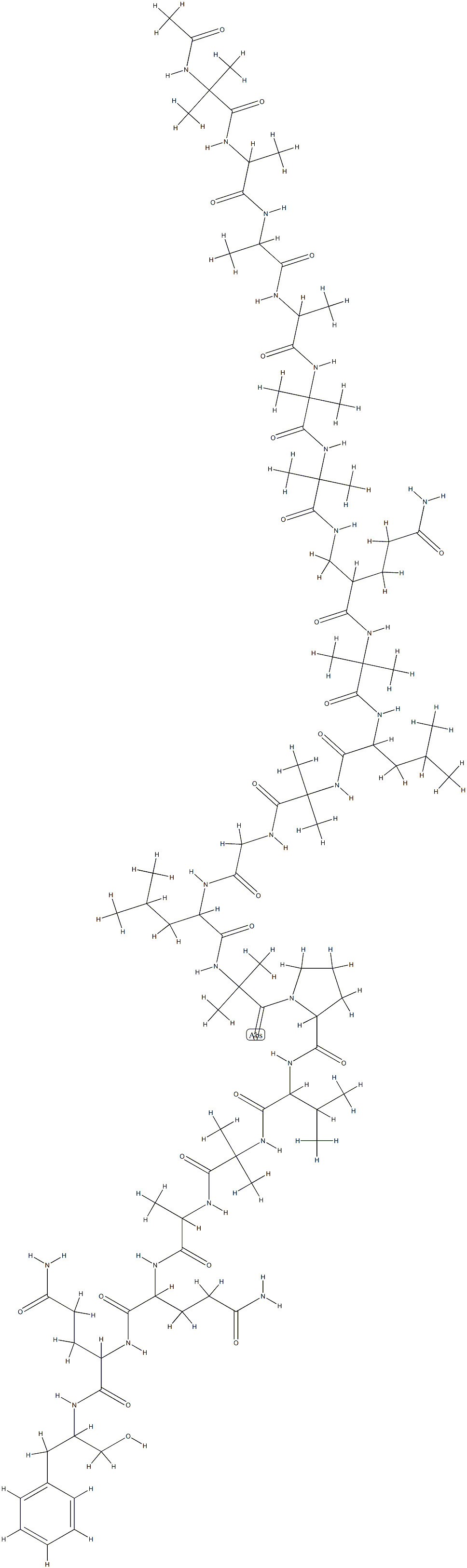 Trichokonin VIII结构式