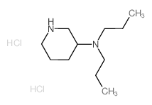 N,N-Dipropyl-3-piperidinamine dihydrochloride结构式