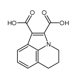 5,6-dihydro-4H-pyrrolo[3,2,1-ij]quinoline 1,2-dicarboxylic acid结构式