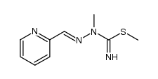 pyridine-2-carbaldehyde-(2,S-dimethyl-iso thiosemicarbazone) Structure