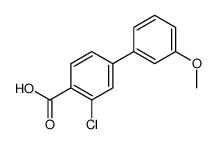 3-CHLORO-3'-METHOXY-[1,1'-BIPHENYL]-4-CARBOXYLIC ACID structure