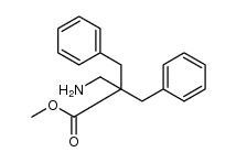 Methyl 3-Amino-2,2-dibenzylpropanoate structure
