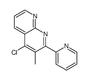 4-chloro-3-methyl-2-(pyridin-2-yl)-1,8-naphthyridine Structure