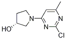(R)-1-(2-Chloro-6-methyl-pyrimidin-4-yl)-pyrrolidin-3-ol picture