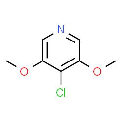 4-Chloro-3,5-dimethoxypyridine structure
