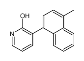 3-(4-methylnaphthalen-1-yl)-1H-pyridin-2-one结构式