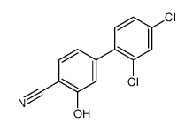 4-(2,4-dichlorophenyl)-2-hydroxybenzonitrile Structure