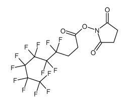 N-琥珀酰亚胺基 4,4,5,5,6,6,7,7,8,8,9,9,9-十三氟壬酸酯图片