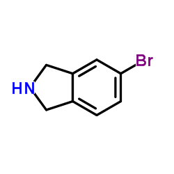 5-溴异二氢吲哚结构式