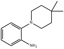 2-(4,4-Dimethyl-1-piperidyl)aniline structure