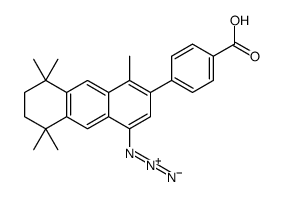 4-(4-azido-5,6,7,8-tetrahydro-1,5,5,8,8-pentamethyl-2-anthracenyl)benzoic acid picture