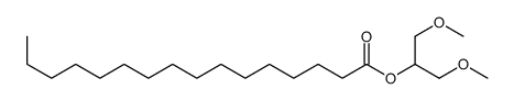 1,3-dimethoxypropan-2-yl hexadecanoate Structure