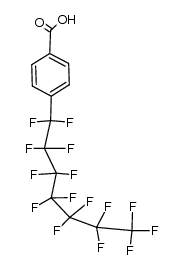 perfluoroheptylbenzoic acid结构式