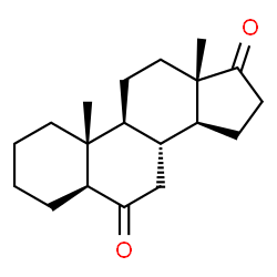 5α-Androstane-6,17-dione structure