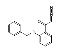 o-benzyloxy-ω-diazo-acetophenone Structure