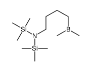 4-dimethylboranyl-N,N-bis(trimethylsilyl)butan-1-amine Structure