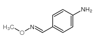 Benzaldehyde, 4-amino-, O-methyloxime, (E)- (9CI) structure