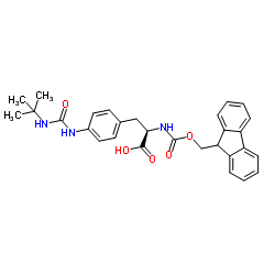 Fmoc-D-Aph(tBuCbm)-OH Structure