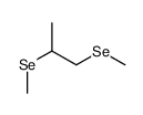 1,2-bis(methylselanyl)propane Structure