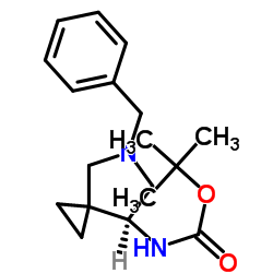 (S)-TERT-BUTYL (5-BENZYL-5-AZASPIRO[2.4]HEPTAN-7-YL)CARBAMATE picture