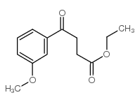 ETHYL 4-(3-METHOXYPHENYL)-4-OXOBUTYRATE Structure