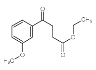 ETHYL 4-(3-METHOXYPHENYL)-4-OXOBUTYRATE structure