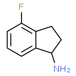 1H-Inden-1-amine,4-fluoro-2,3-dihydro-,(-)-(9CI) picture