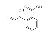 N-formyl-N-(2-carboxyphenyl)hydroxylamine结构式