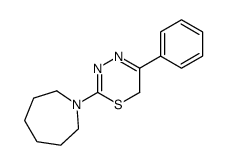 2-(azepan-1-yl)-5-phenyl-6H-1,3,4-thiadiazine结构式