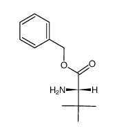 (S)-苄基2-氨基-3,3-二甲基丁酸酯结构式