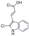 3-(2-CHLORO-1H-INDOL-3-YL)-ACRYLIC ACID结构式