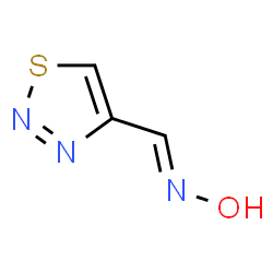 1,2,3-Thiadiazole-4-carboxaldehyde,oxime(9CI) Structure