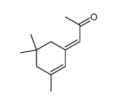 (1E)-2-propanone 1-(3,5,5-trimethyl-2-cyclohexen-1-ylidene) Structure