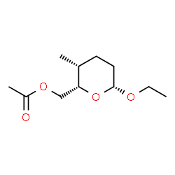 2H-Pyran-2-methanol,6-ethoxytetrahydro-3-methyl-,acetate,[2S-(2alpha,3bta,6alpha)]-(9CI) picture