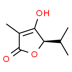 2(5H)-Furanone,4-hydroxy-3-methyl-5-(1-methylethyl)-,(R)-(9CI)结构式